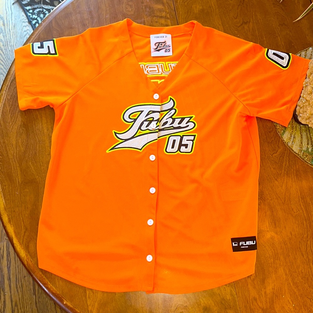FUBU Jersey - NWOT 🧡🍊